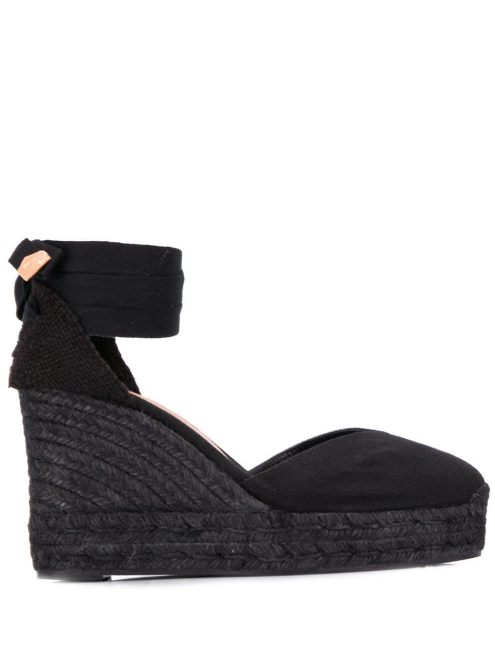 all black wedge espadrilles
