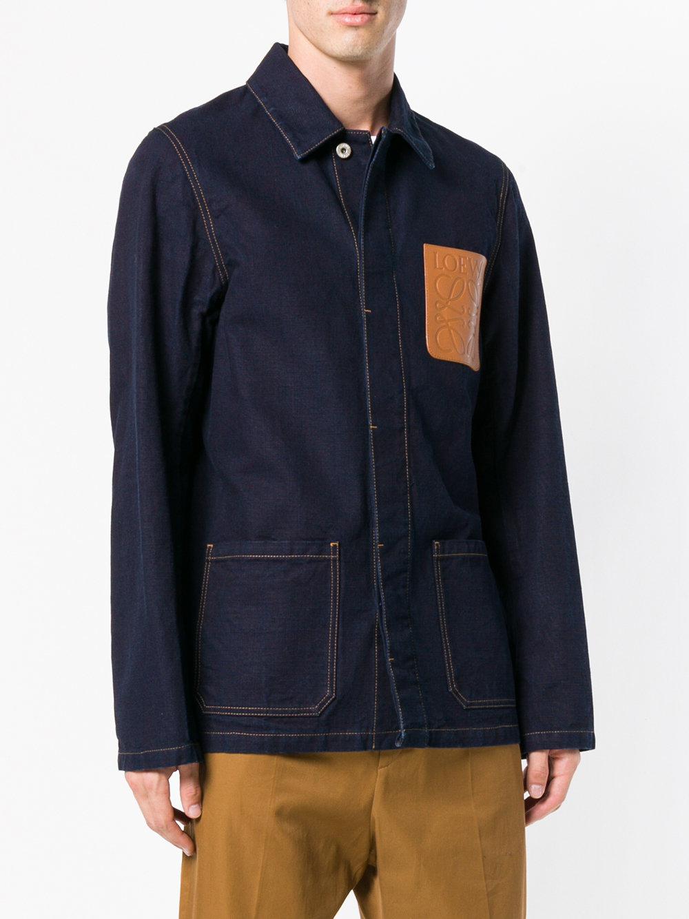 mens denim work jacket