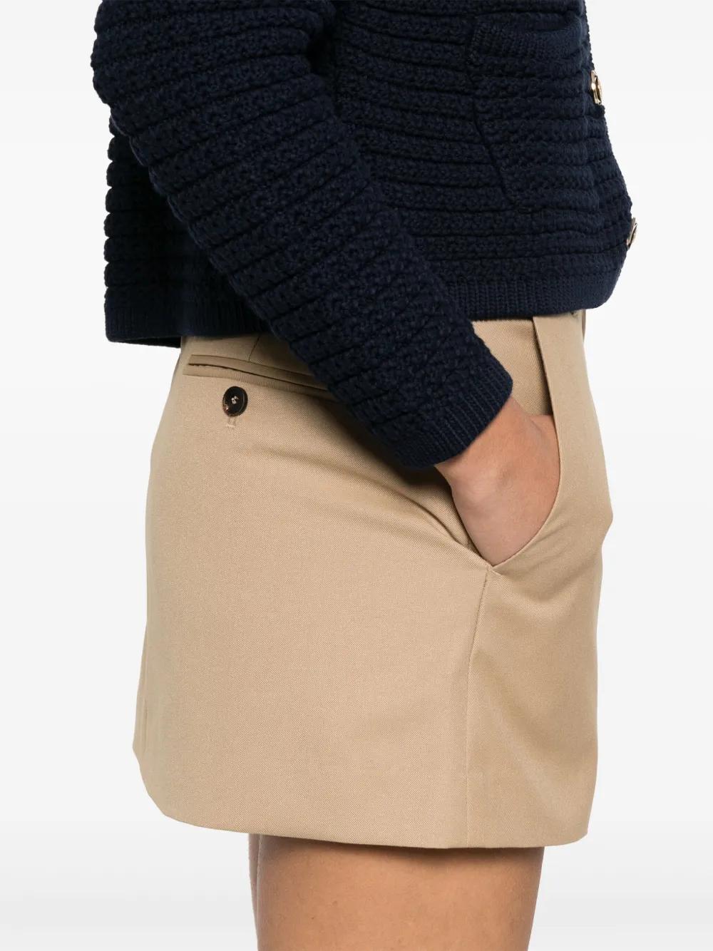 DUNST テーラードミニスカート DUNST テーラード ミニスカート ナチュラル | Lyst