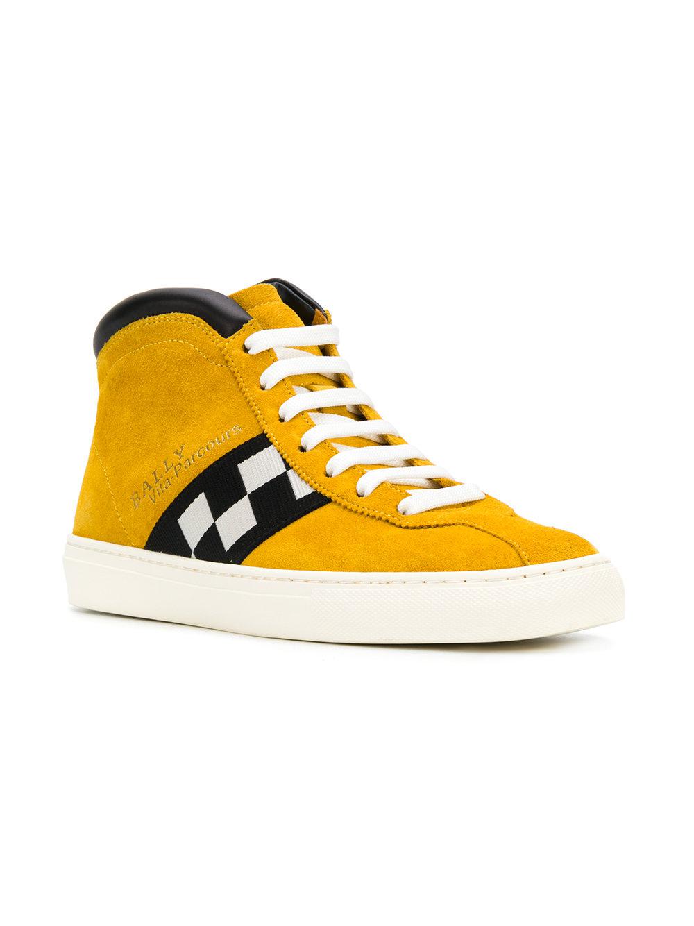 Bally Vita-parcours Sneakers in Yellow for Men | Lyst