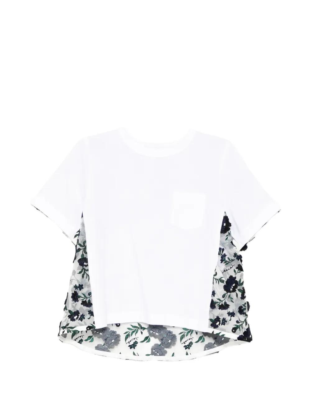 【sacai】2018SS 　Flower Print T-shirt Floral Print T-Shirt | sacai Official Store サカイ オフィシャル