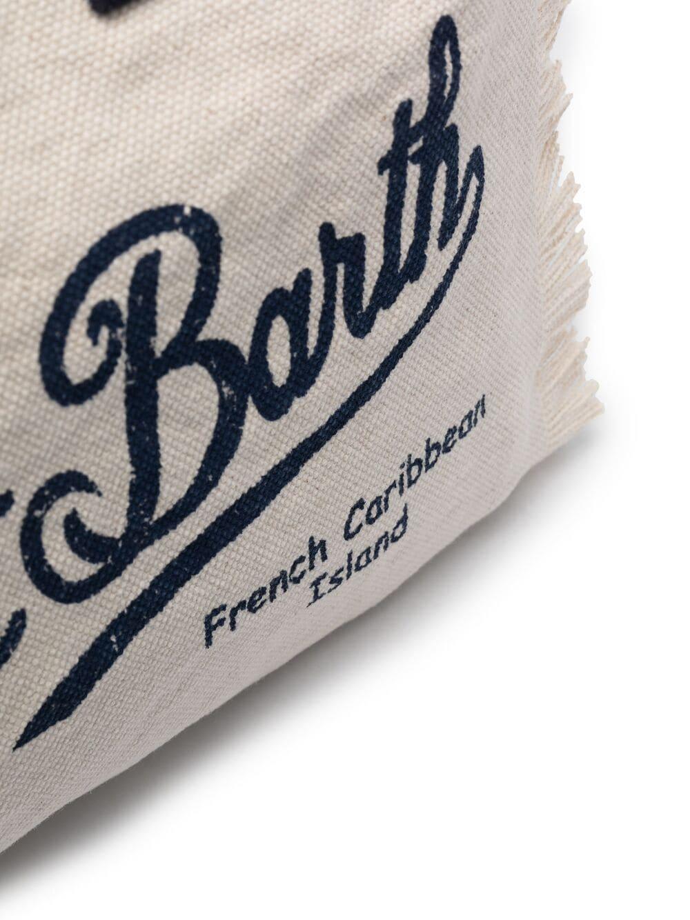 MC2 Saint Barth logo-print Canvas Beach Bag - Farfetch