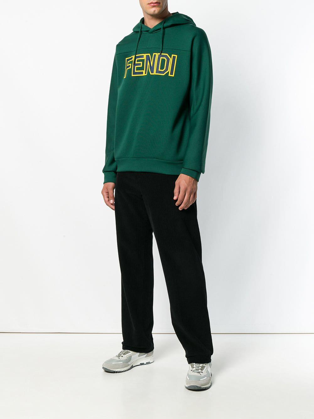 Fendi clearance green hoodie