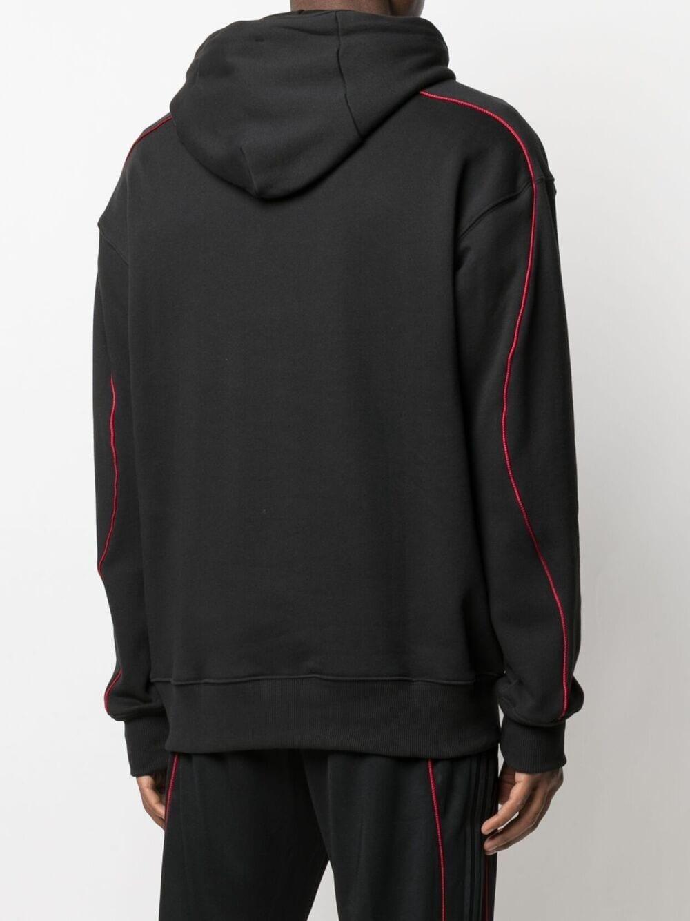 adidas Arsenal X 424 Hoodie in Black 