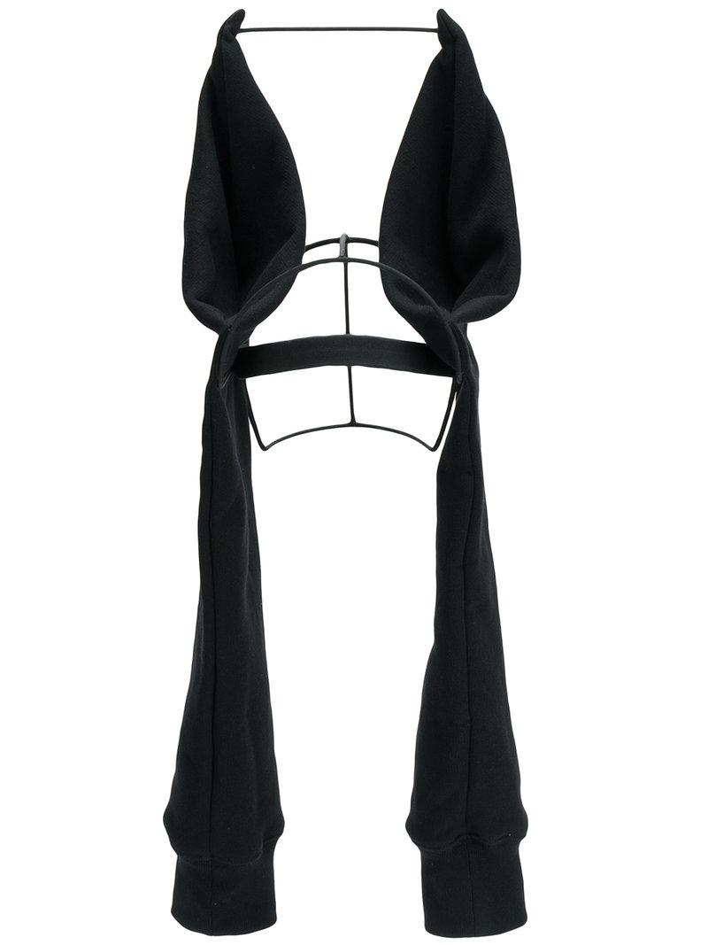 Cappello 'Anubis'Rick Owens in Cotone di colore Nero | Lyst