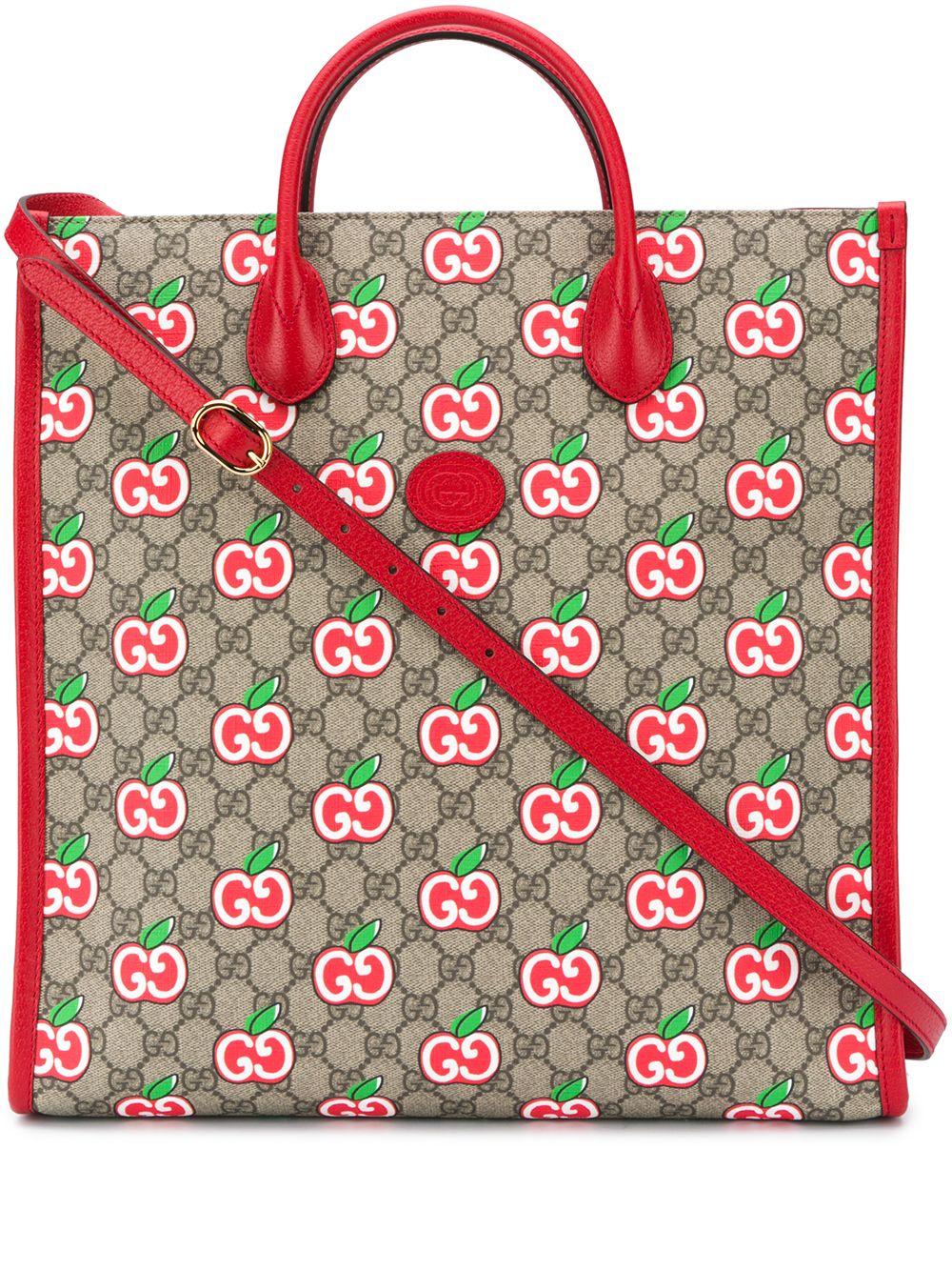 Gucci Leer Draagtas Met GG Patroon voor heren - Lyst