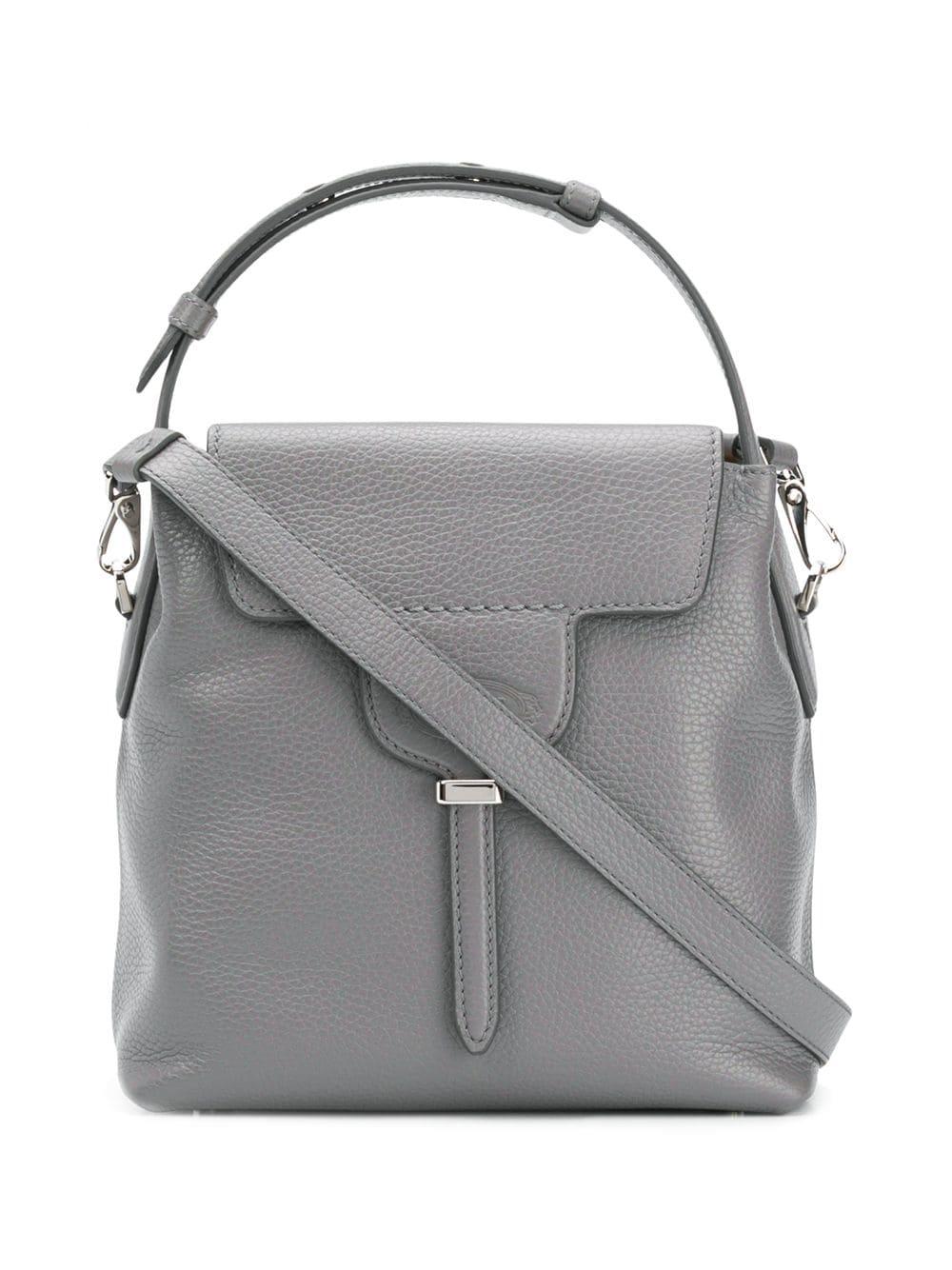 Tod's - Bag in Leather Mini, Grey, - Bags
