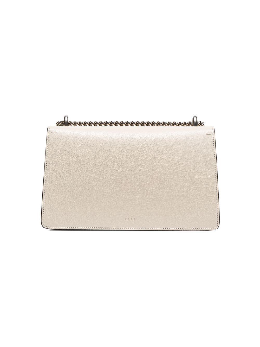 Gucci, Bags, Gucci Dionysus Small White Leather Shoulder Bag