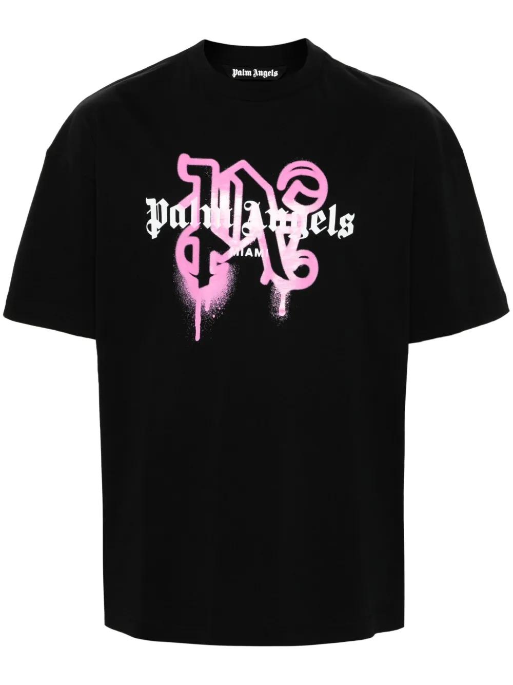 Tシャツ・カットソー Palm Angels MIAMI MIX PRINT SHIRT (PWGG001_S23FAB0048484) Palm Angels Miami Mix Print Shirt - Women's Clothing – LOZURI®