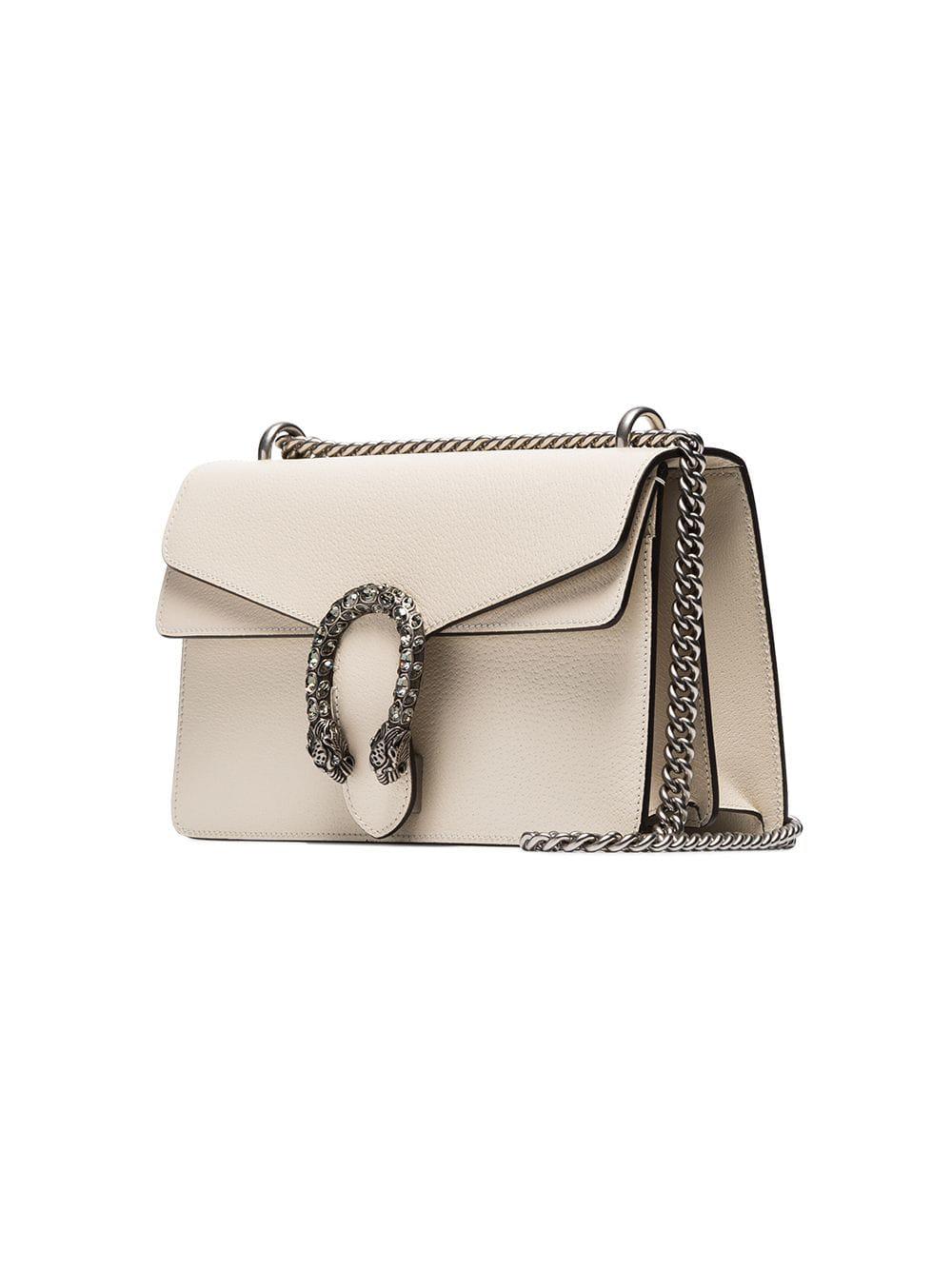 White Gucci Small Dionysus Shoulder Bag – Designer Revival