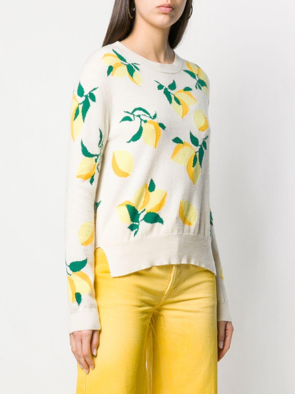 lemon print jumper