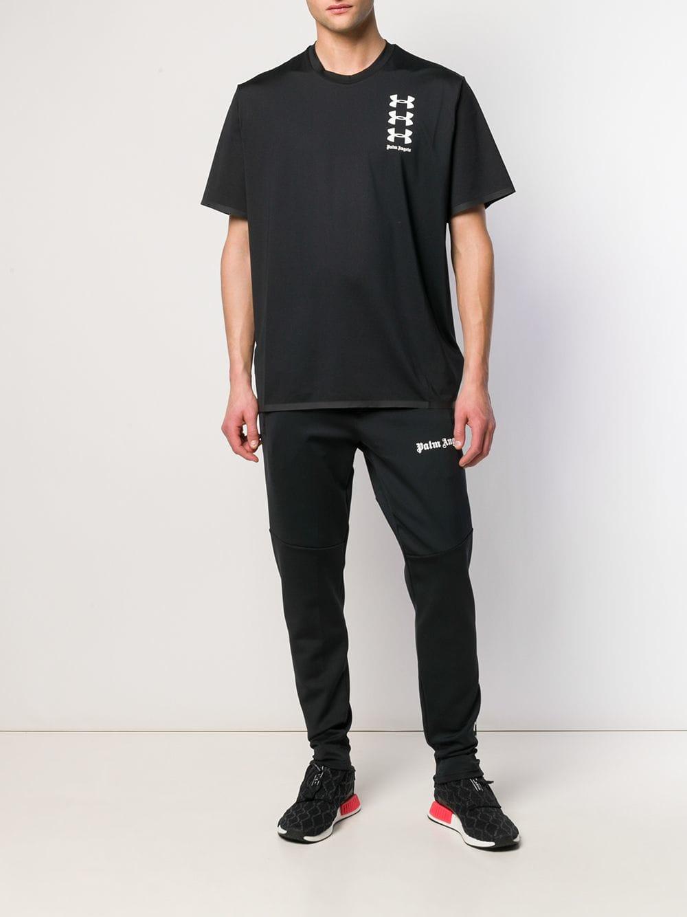Palm Angels X Under Armour Recovery T-shirt in Black for Men | Lyst UK
