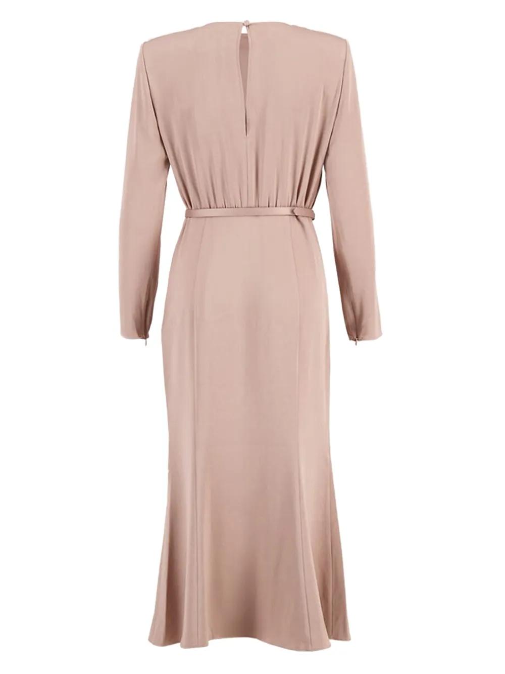 strapless open back dress Vintage 60s Hot Pink Dress – Voyage de Lune main image 1