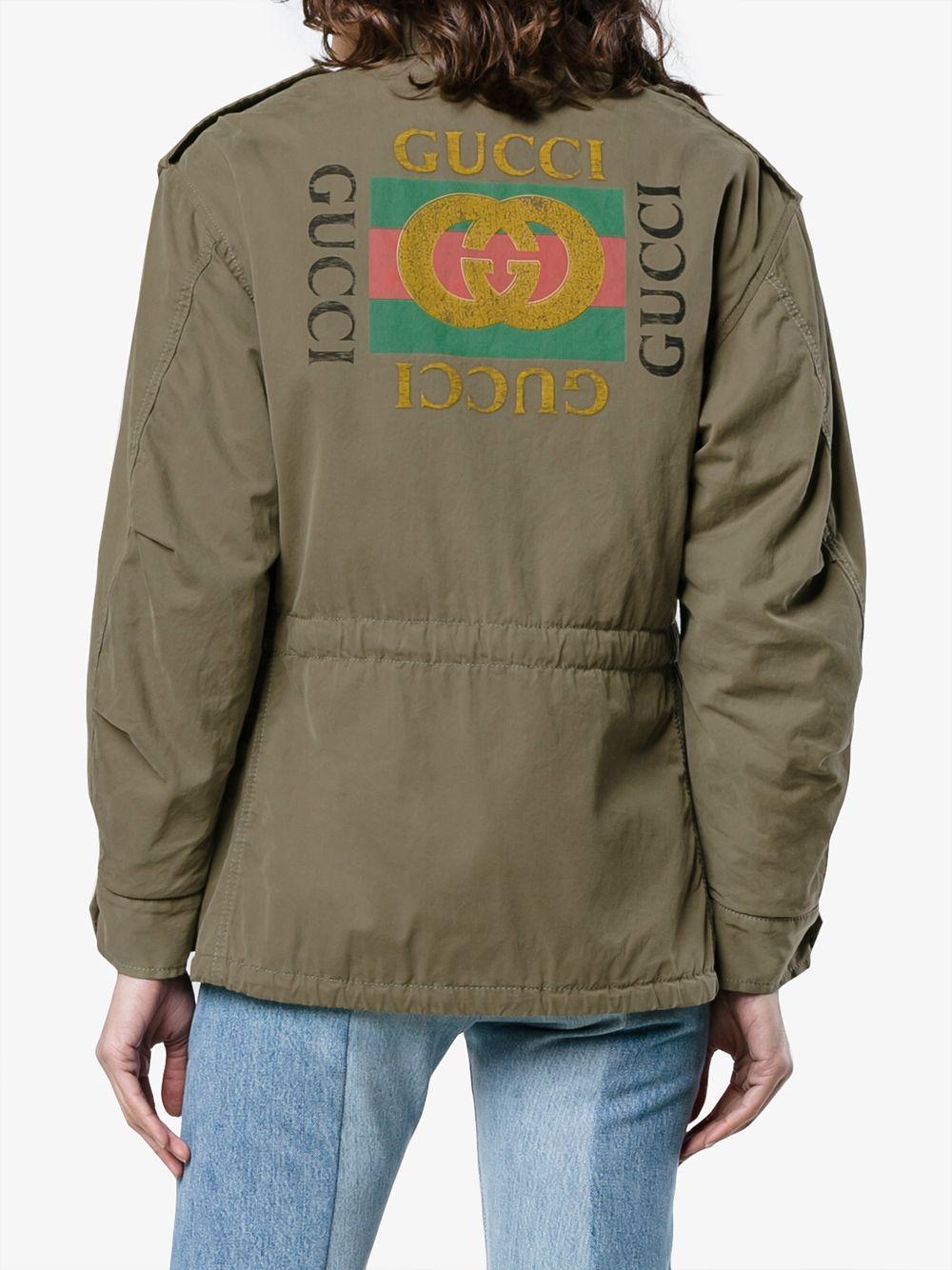gucci military jacket