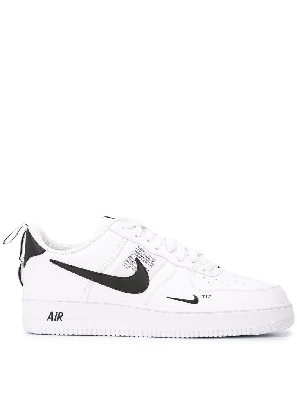 Nike Leather Air Force 1 07 Lv8 Utility Shoes - Size 13 in White/Black ( White) for Men | Lyst