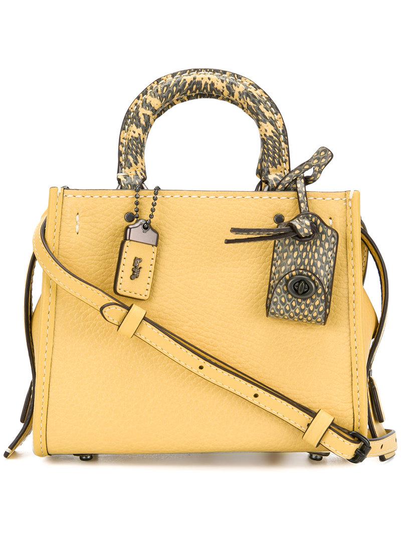 coach rogue yellow