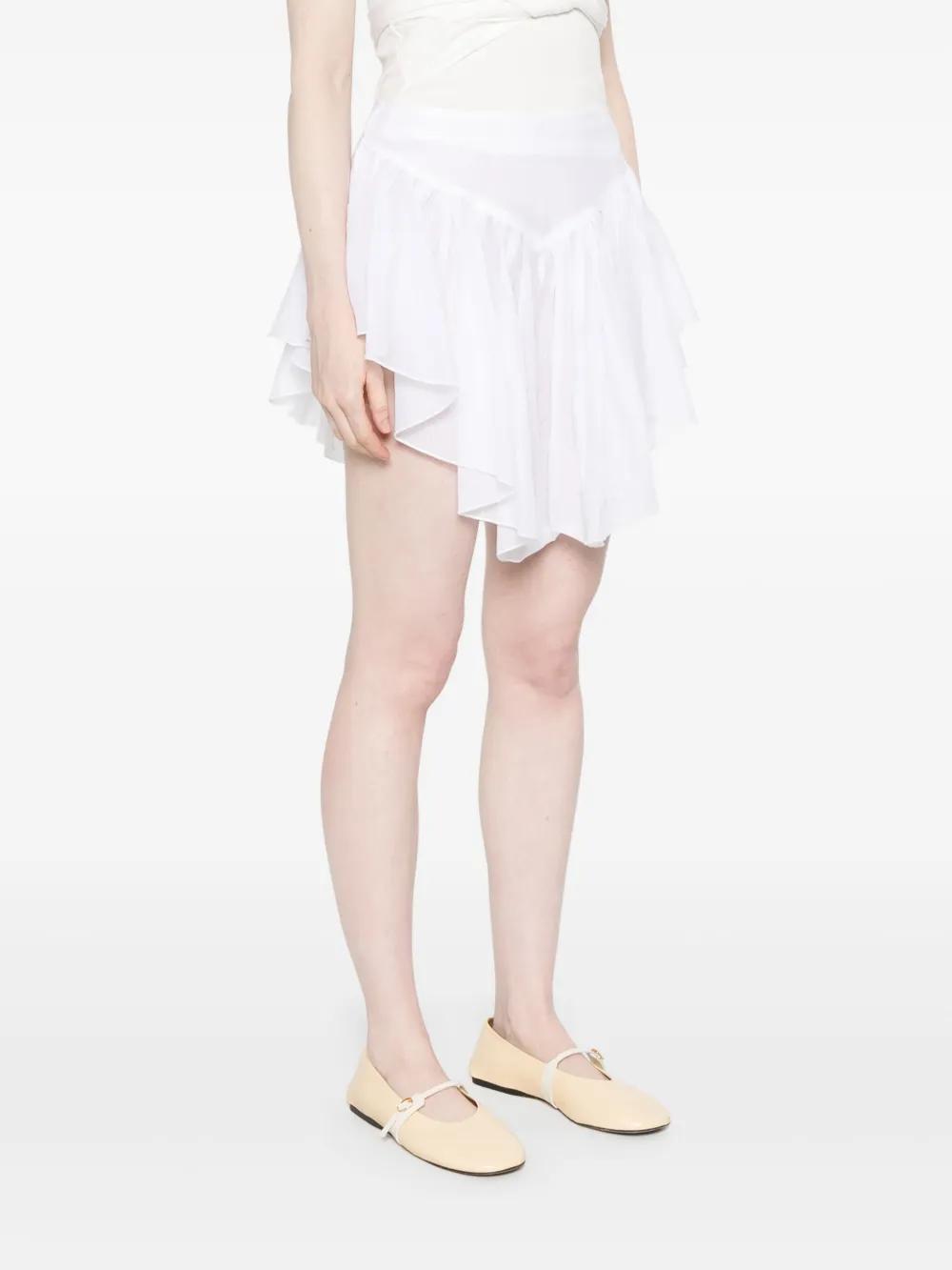GIMAGUAS Kite Mini Skirt in White | Lyst