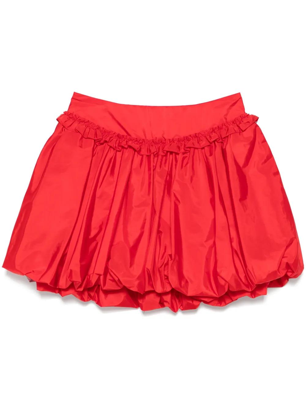 【関税込み】Simone Rocha レッド ギャザー バブル ミニスカート Simone Rocha - Gathered Bubble Skirt – Simone Rocha US