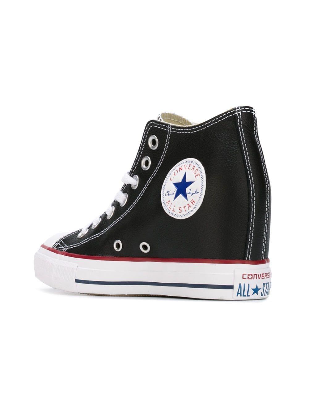 converse lux wedge white