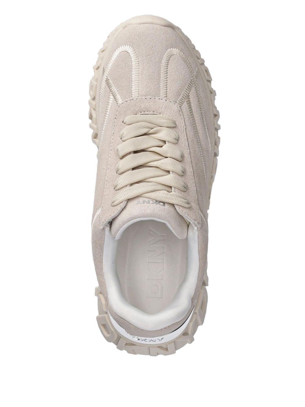 DKNY Laeoni Sneakers in Natural Lyst UK