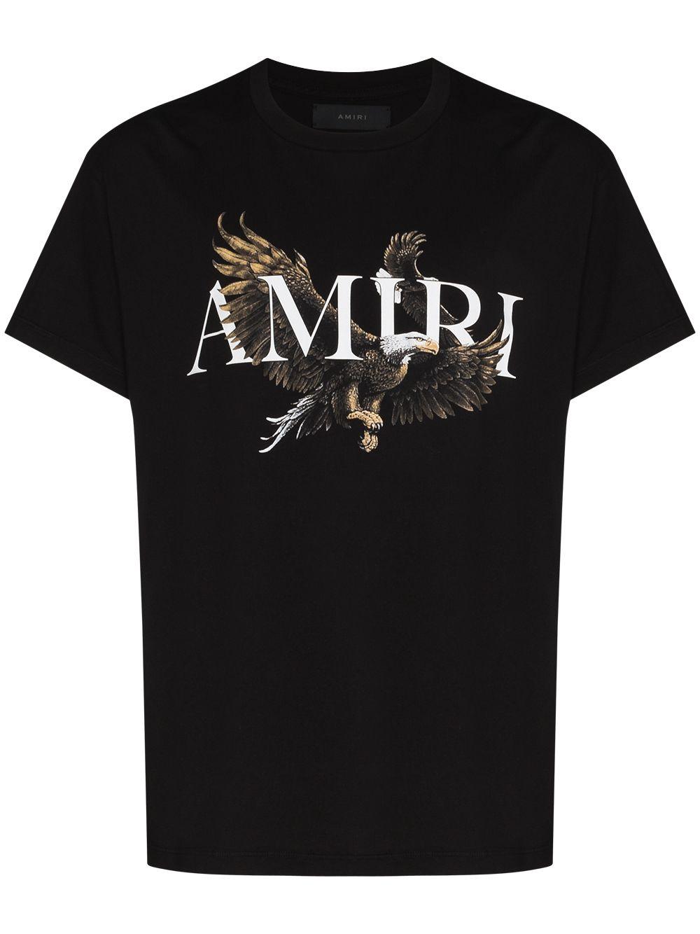 Amiri Eagle Logo Print T-shirt in Black for Men | Lyst