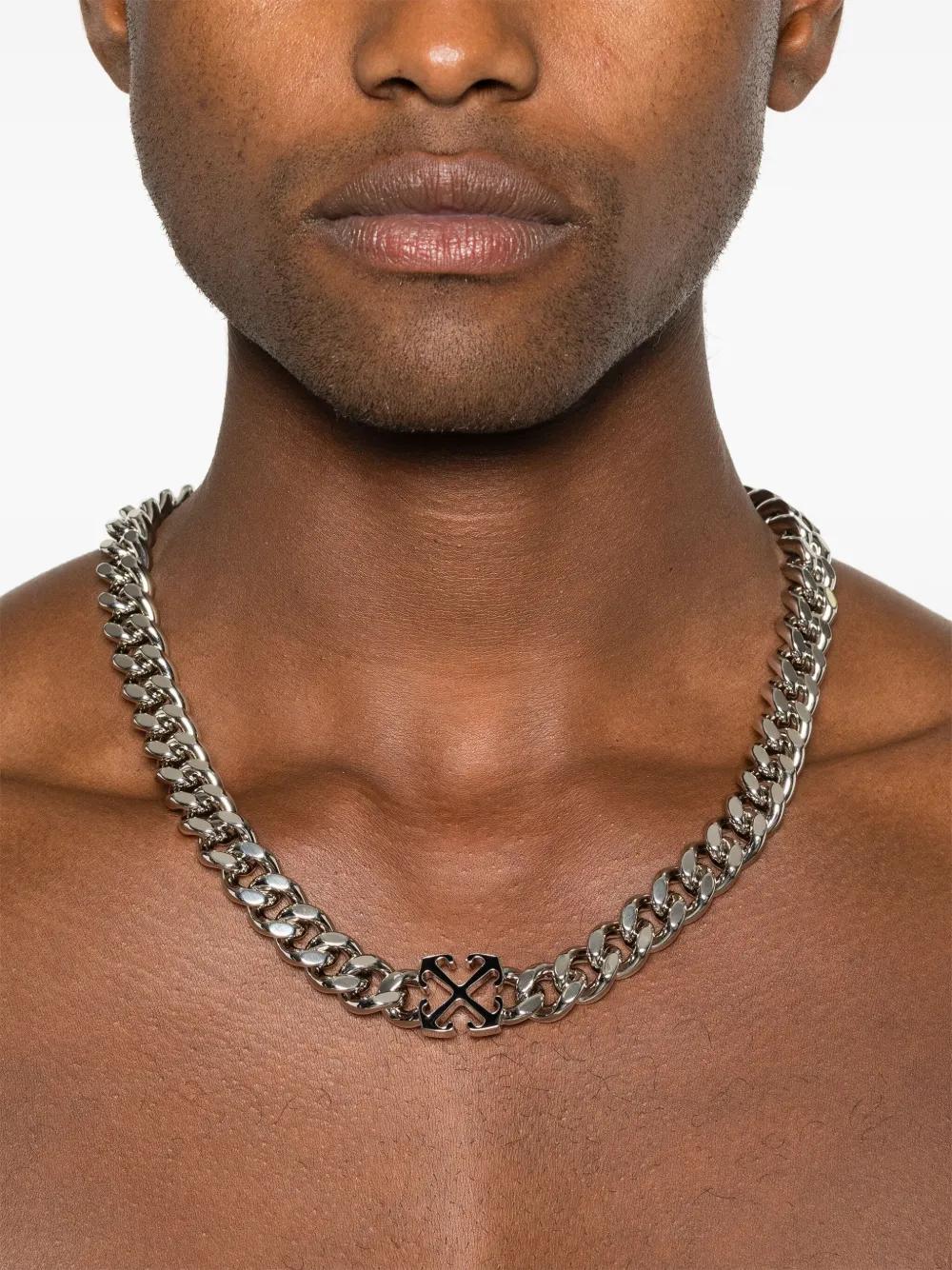 Off-White c/o Virgil Abloh Arrow Necklace in Metallic for Men | Lyst Off-White c/o Virgil Abloh Arrow Necklace in Metallic for Men | Lyst