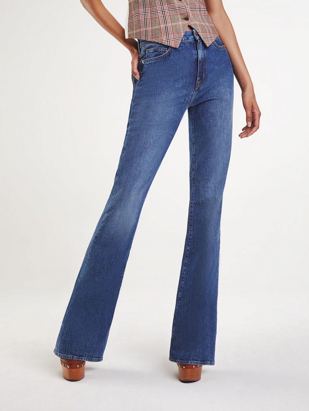 Zendaya flared cheap jeans