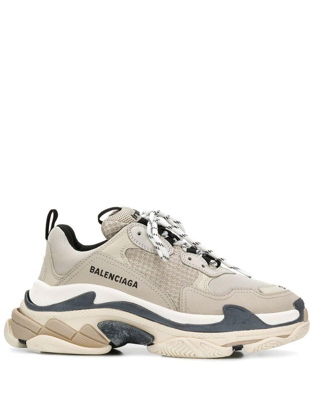 Balenciaga Rubber Triple S Sneakers - Lyst