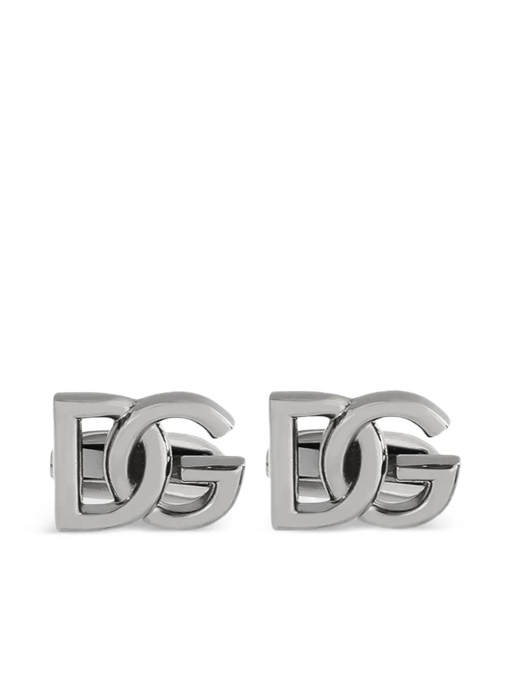 【関税&送料込】Dolce & Gabbana Cufflinks With Logo Cufflinks with DG logo in Gold for Men | Dolce&Gabbana® US
