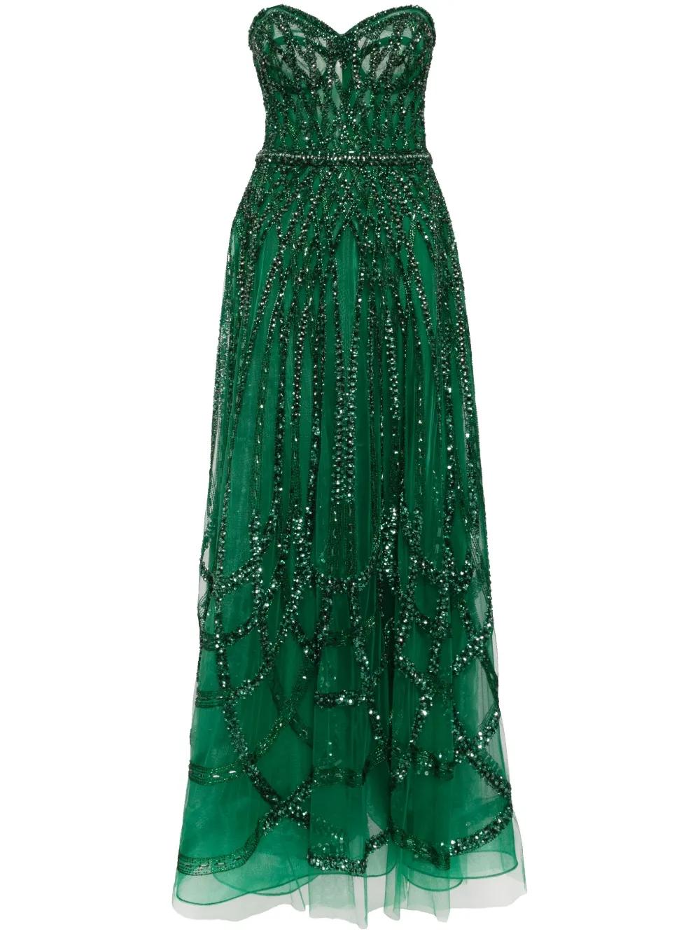 Green Zuhair Murad Dresses for Women | Lyst Green Zuhair Murad Dresses for Women | Lyst