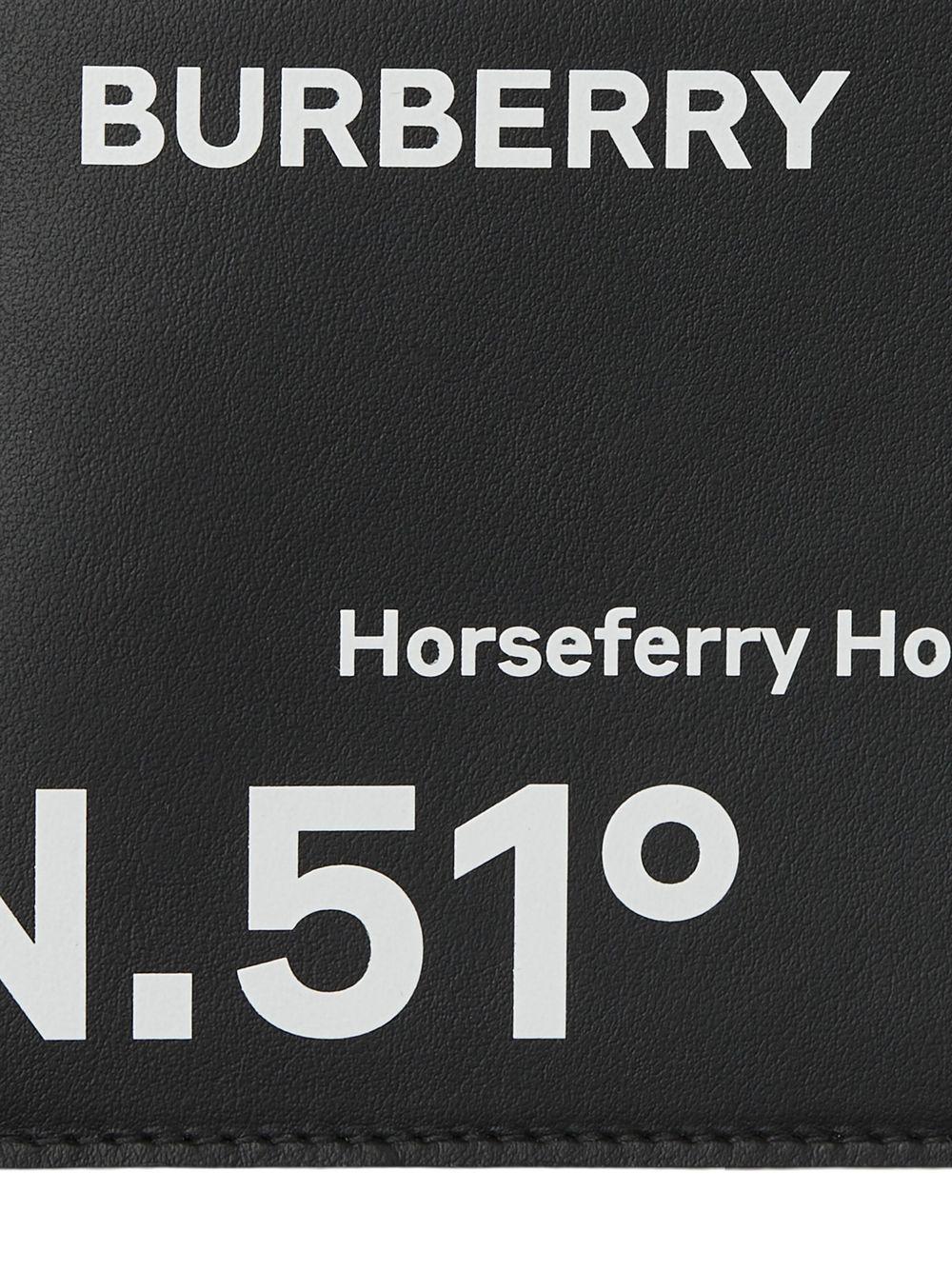 Burberry Coordinates Print Wallet in Black for Men | Lyst