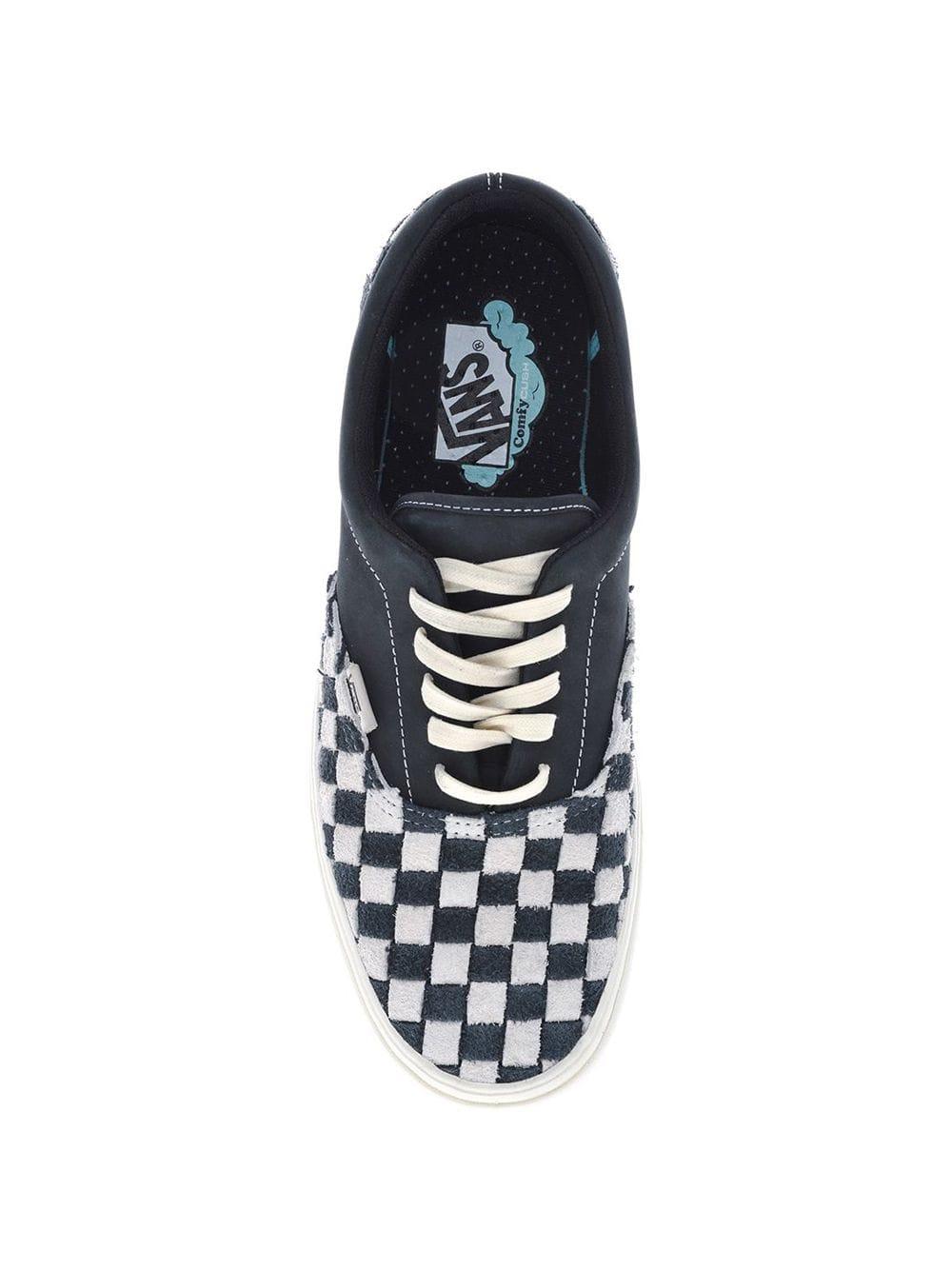 Vans Suede Checkerboard Era Low Top Sneakers In Blue For Men Lyst