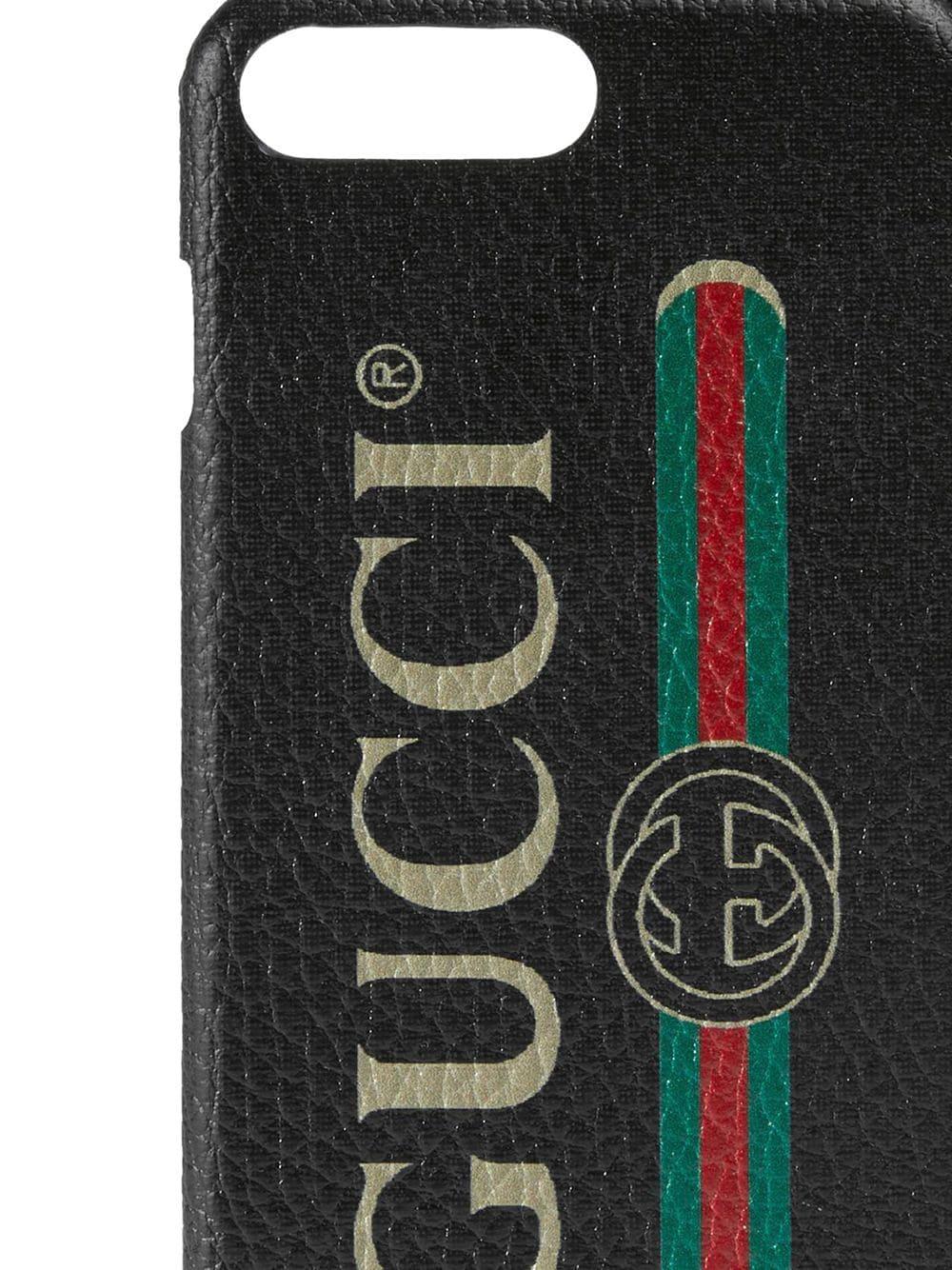 Gucci Print Iphone 8 Plus Case in Black - Lyst