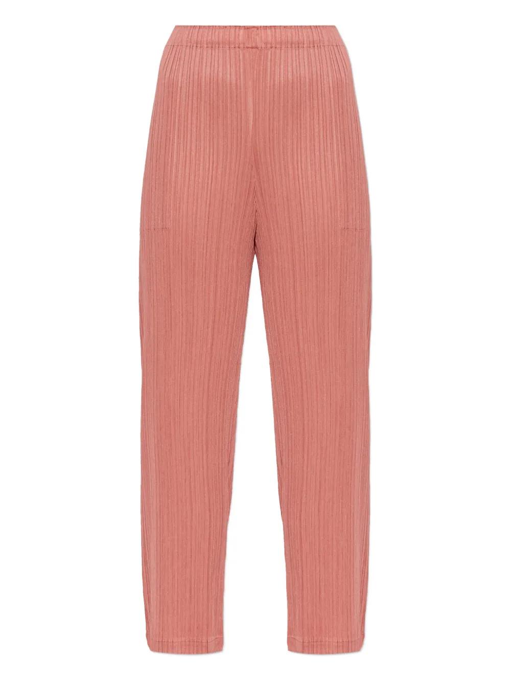 レディース Pleats Please Issey Miyake ストレートパンツ