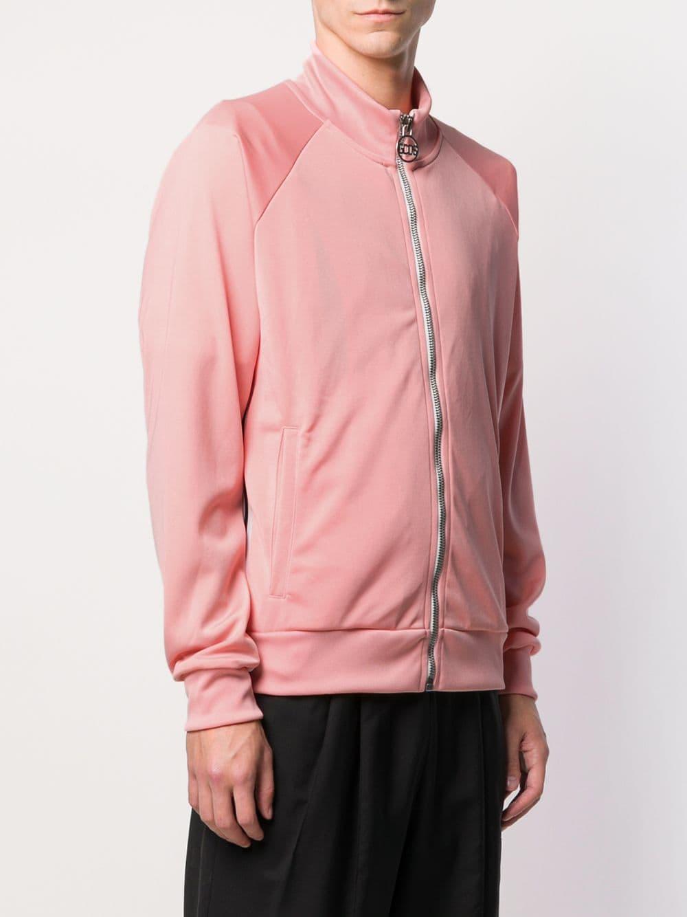 Download Gcds Zip-up Sweatshirt in Pink for Men - Lyst