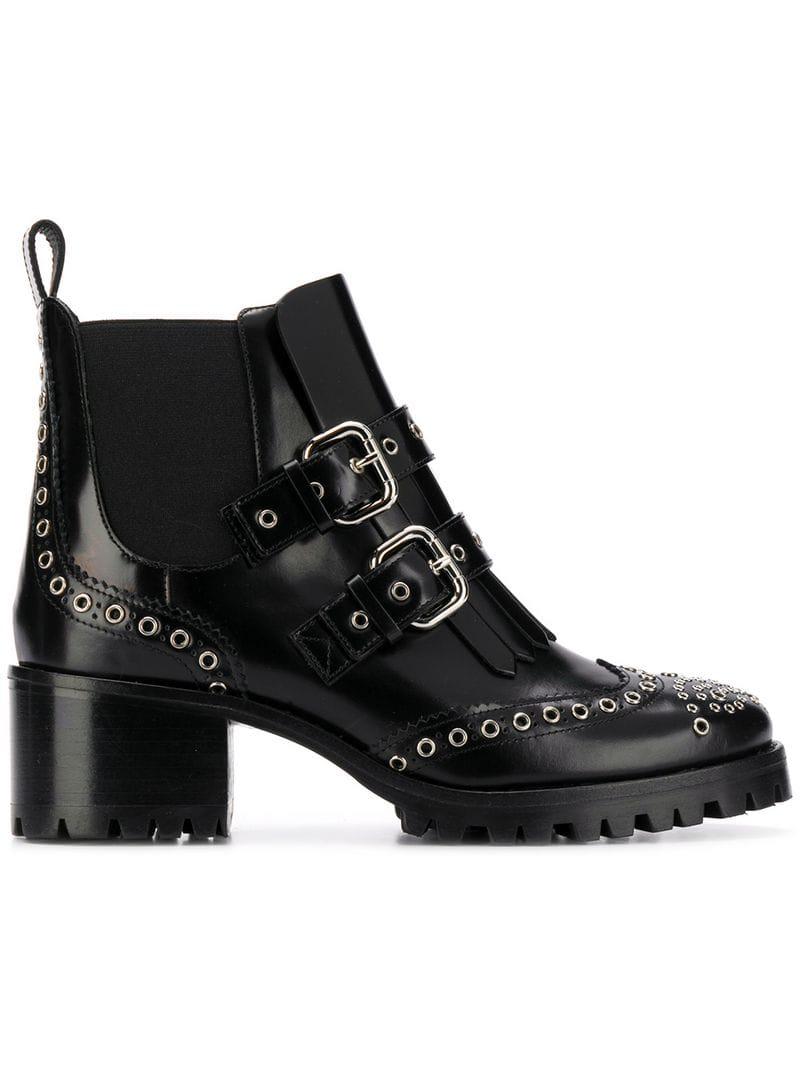 red valentino ankle boots