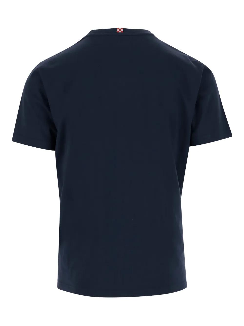 【関税&送料込】MC2 Saint Barth T-shirts and Polos Blue Boy cotton t-shirt with Smurf print and St. Barth Surfer