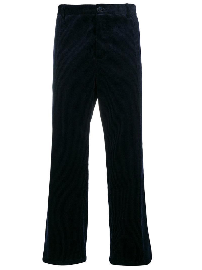 versace corduroy pants