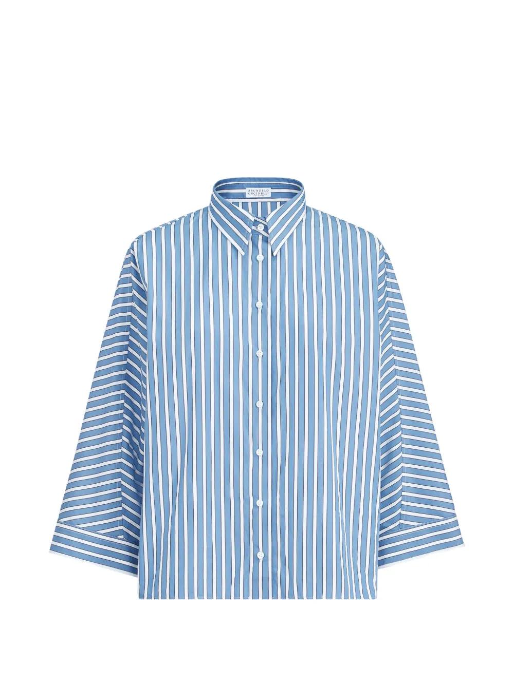 BRUNELLO CUCINELLI モニーレ フリンジ ノースリーブ ブラウス 