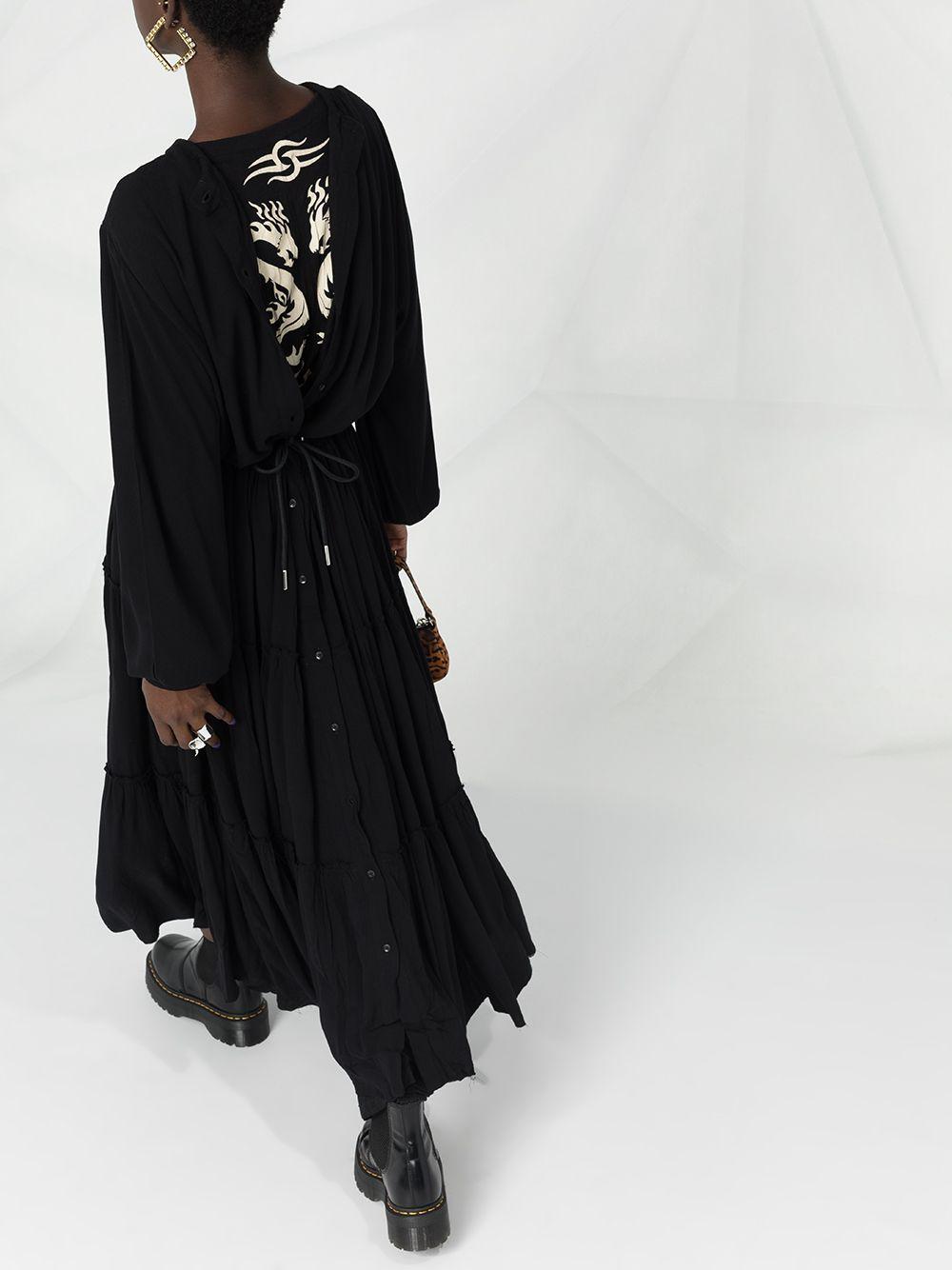 DIESEL Kleid mit Drachen-Print in Schwarz | Lyst AT