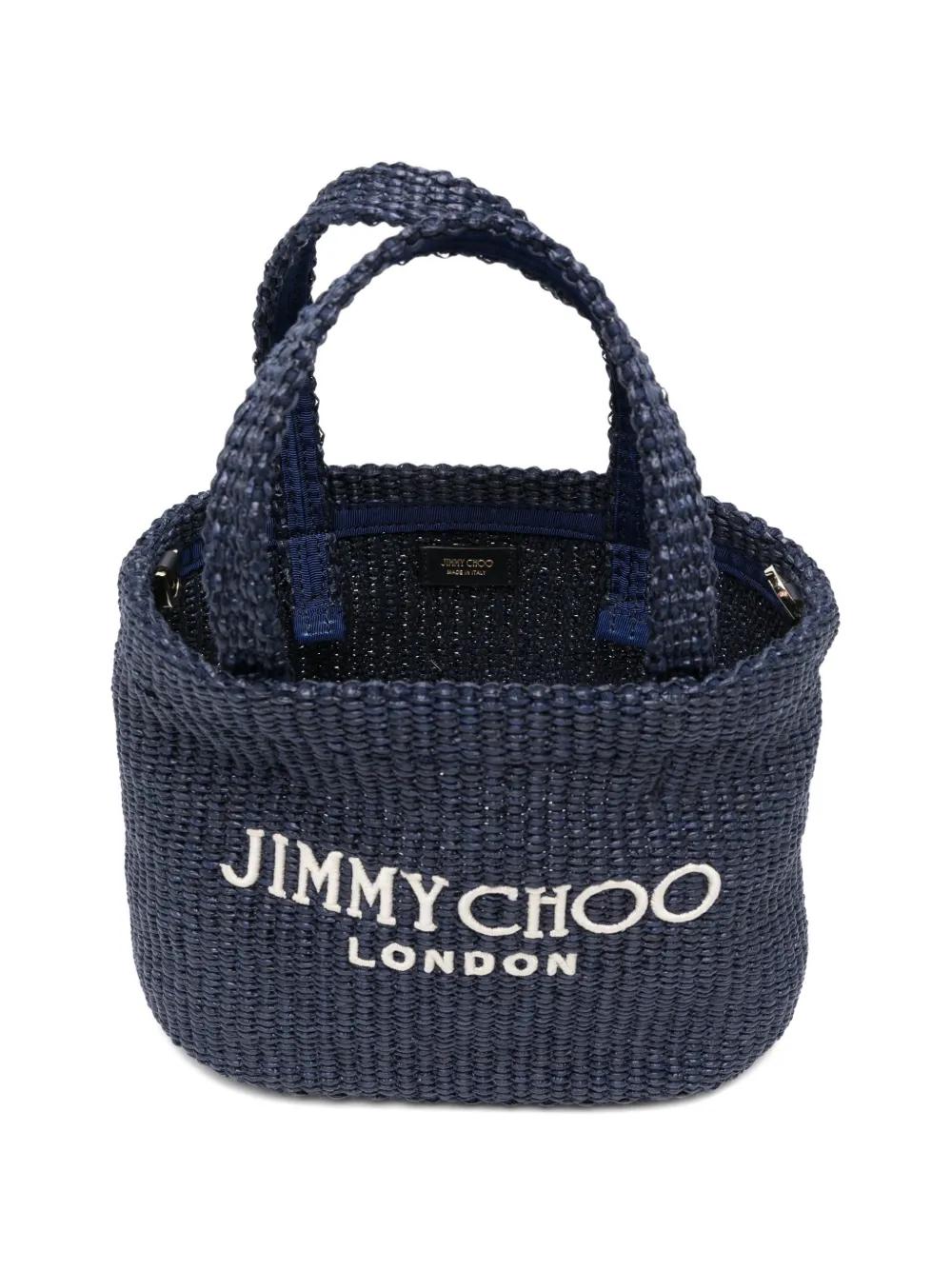 Jimmy Choo Tote Bags in Blue | Lyst