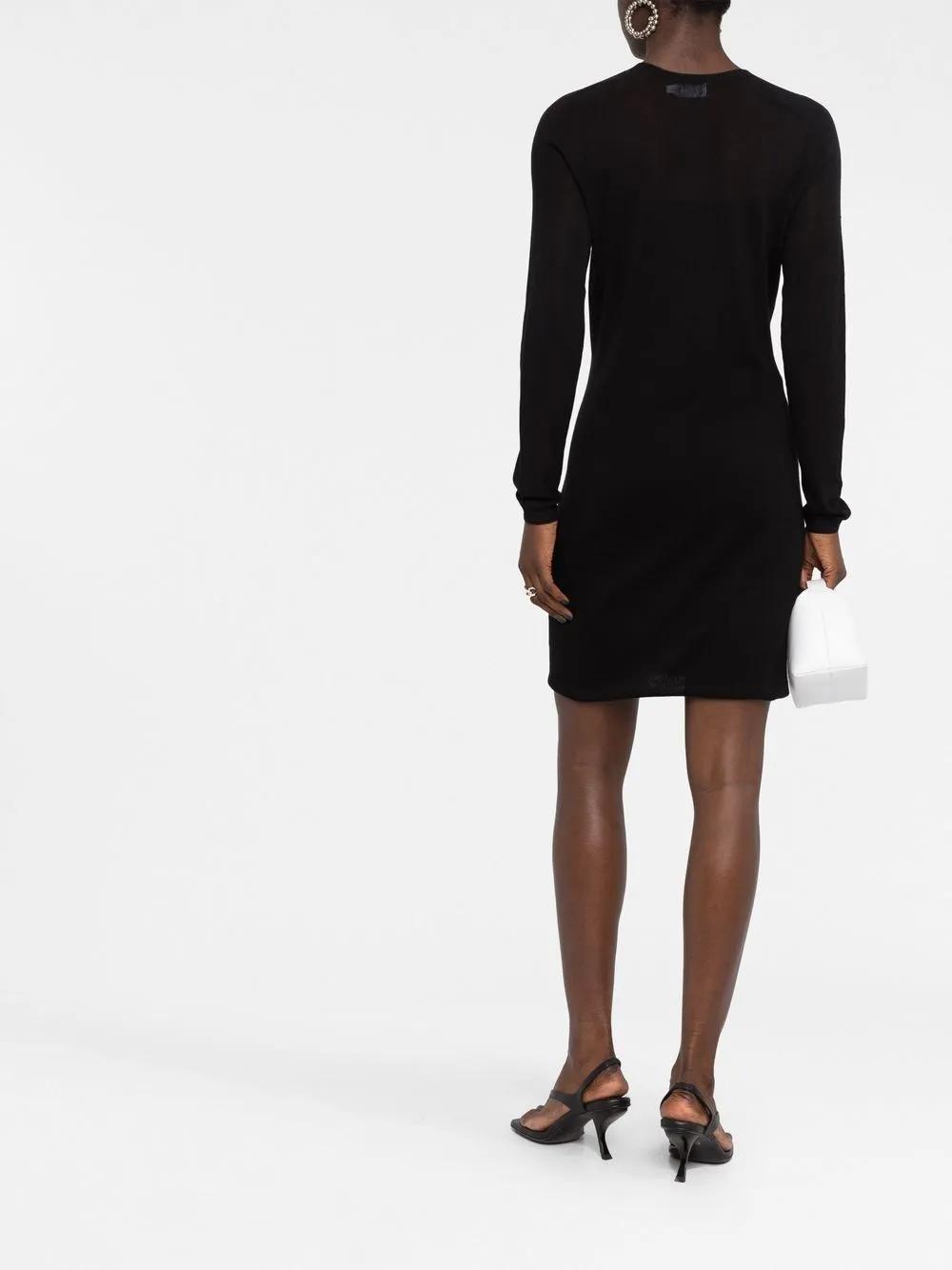 calvin klein mesh sleeve dress Calvin Klein Women's Petite Black Illusion Mesh Mock Neck Sheath Dress COUTUREPOINT