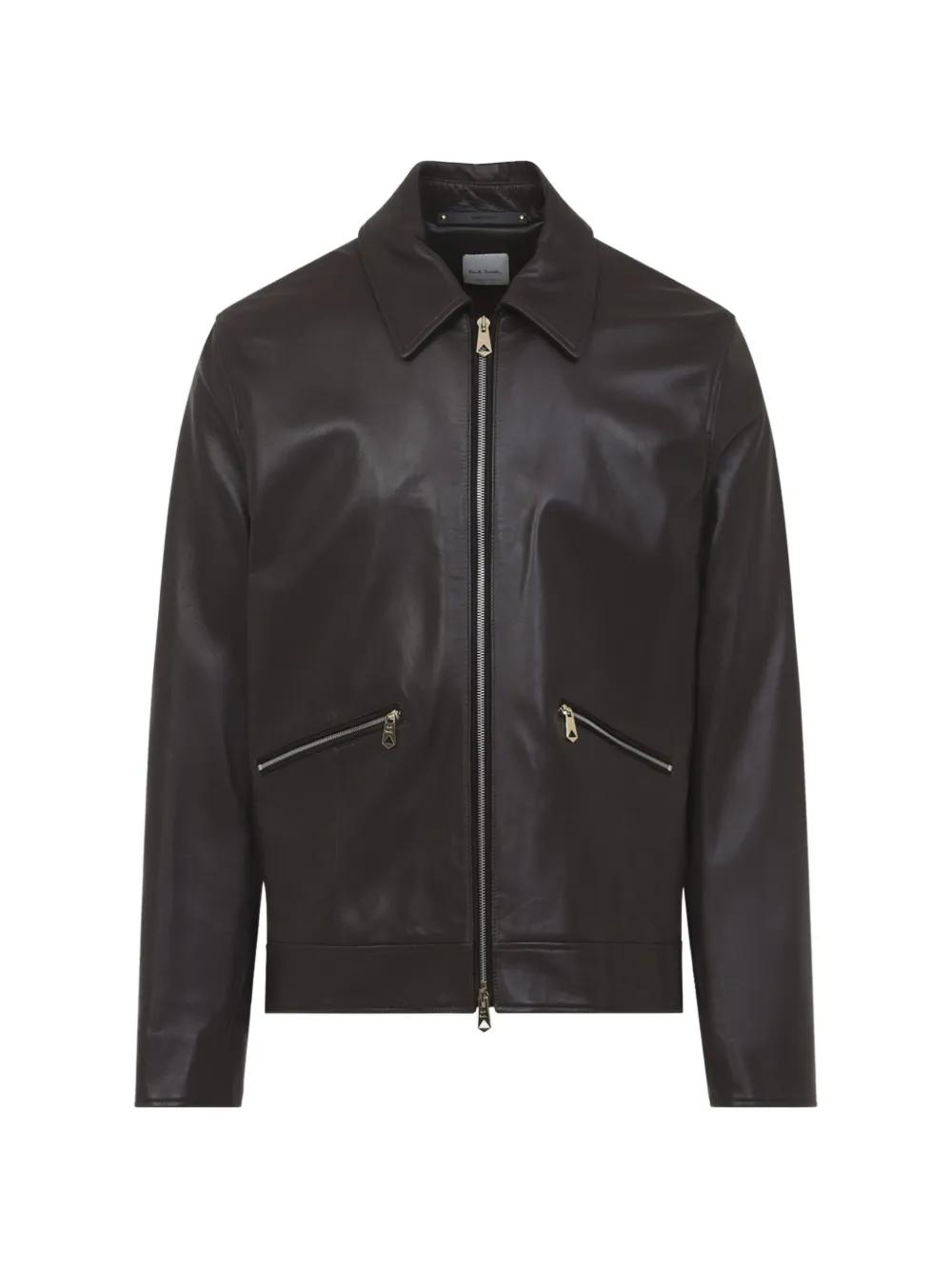 Paul Smith レザージャケット PAUL SMITH Leather Jacket for Men | MR PORTER