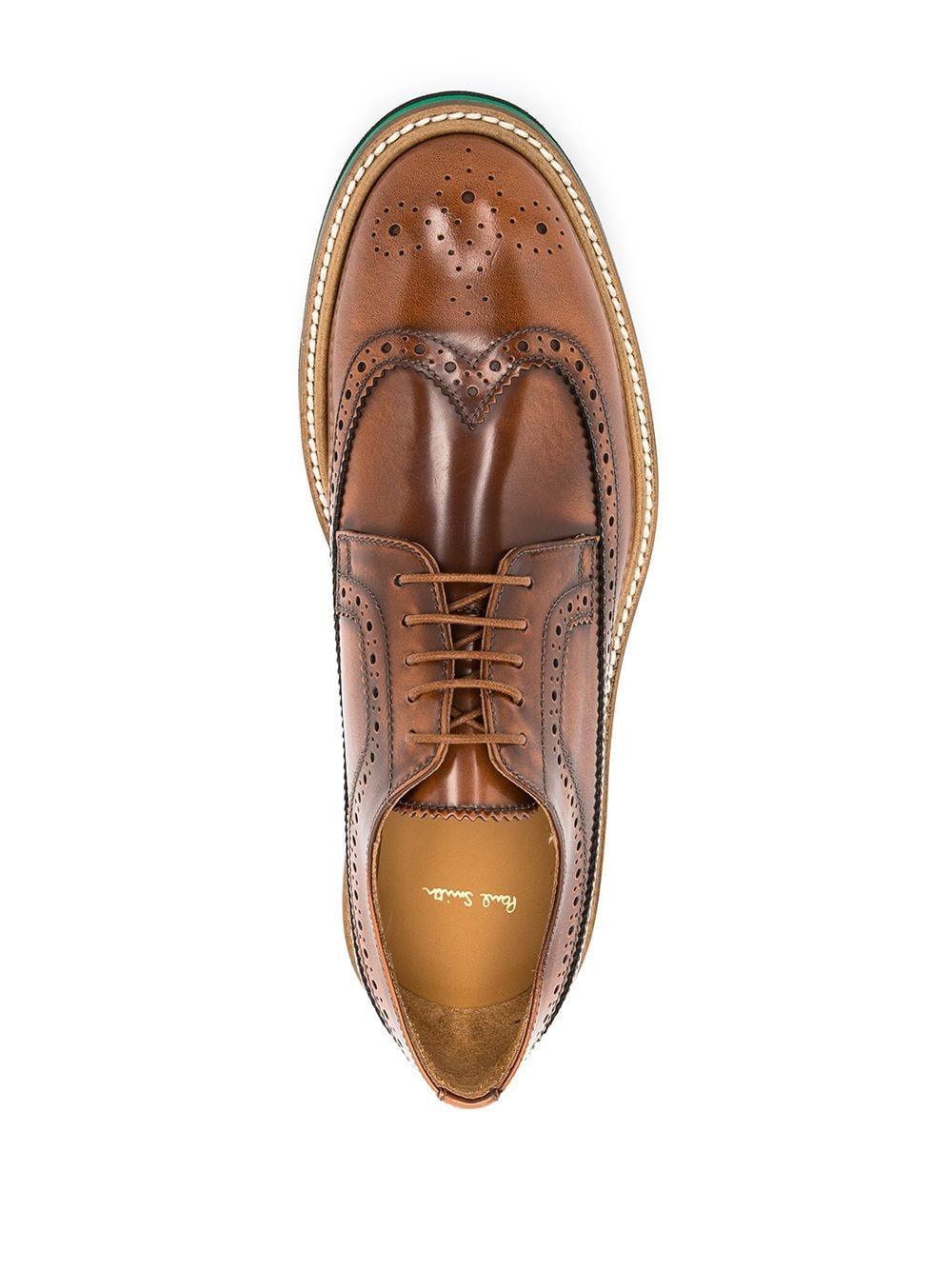 Paul Smith Rainbow-sole Brogues in Brown | Lyst
