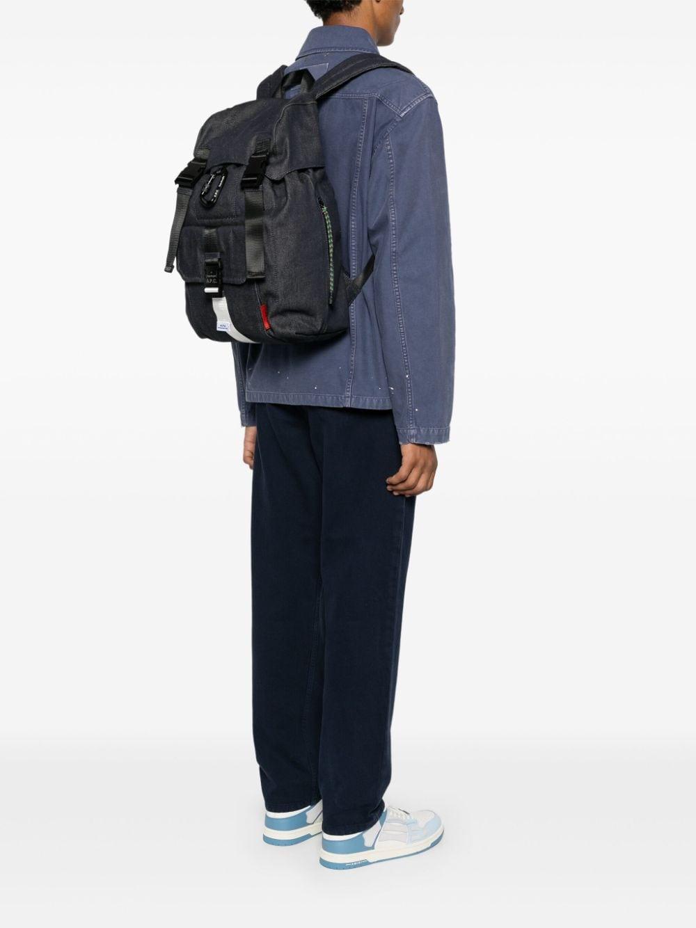 A.P.C. Topologie Backpack in Black | Lyst A.P.C. Topologie Backpack in Black | Lyst
