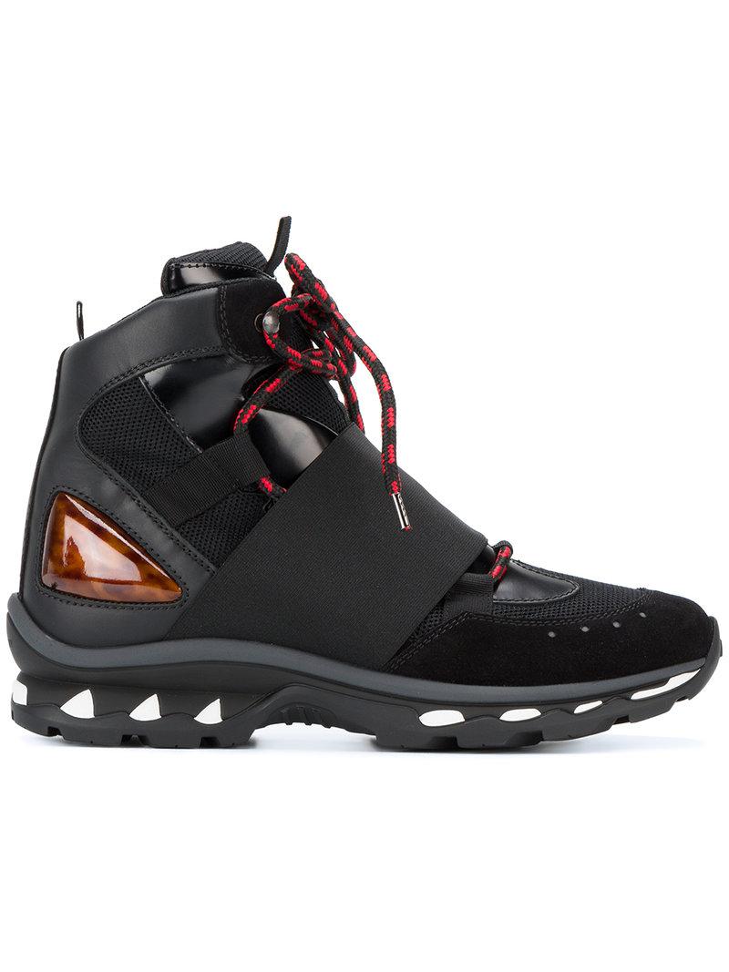 Givenchy Leather Trail Boot Sneakers in 
