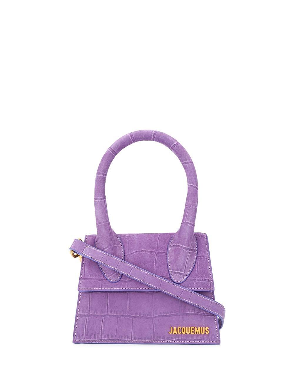 Borsa tote Le Chiquito moyenJacquemus in Pelle di colore Viola | Lyst