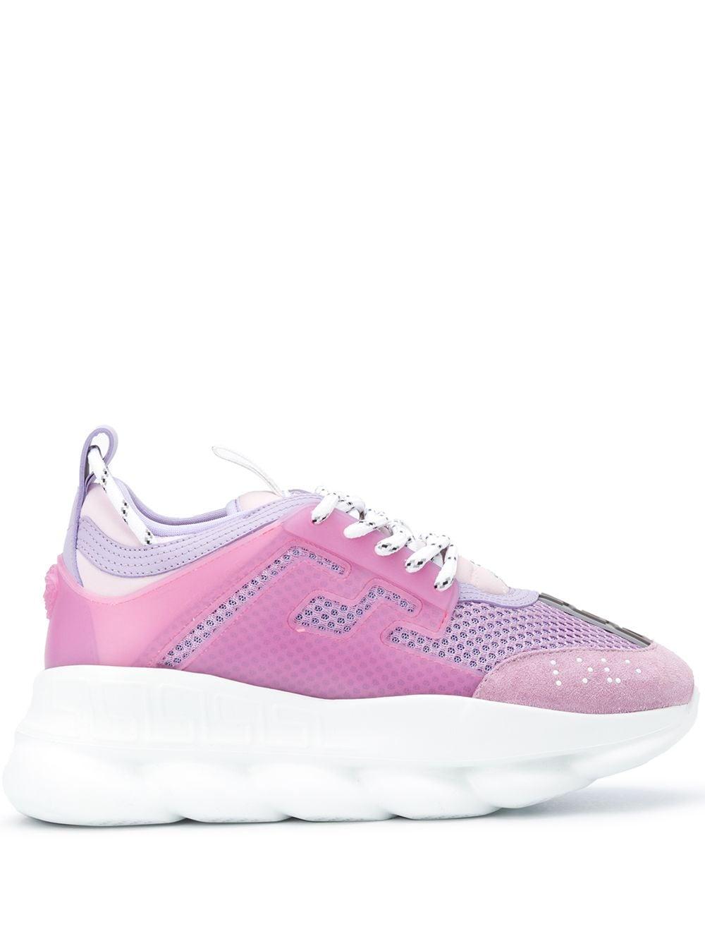 Versace Chain Reaction Trainers in Purple | Lyst