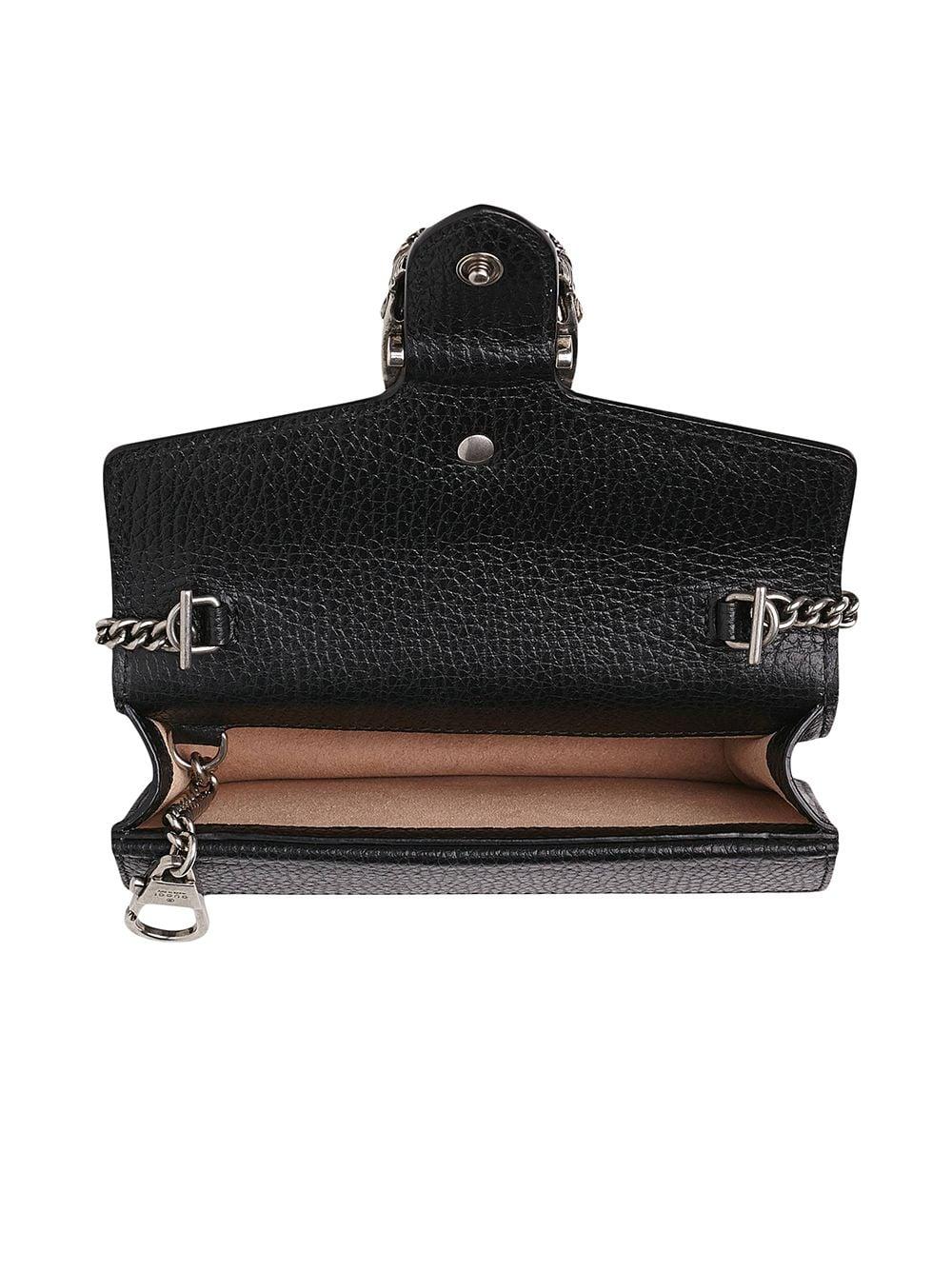 gucci dionysus black mini