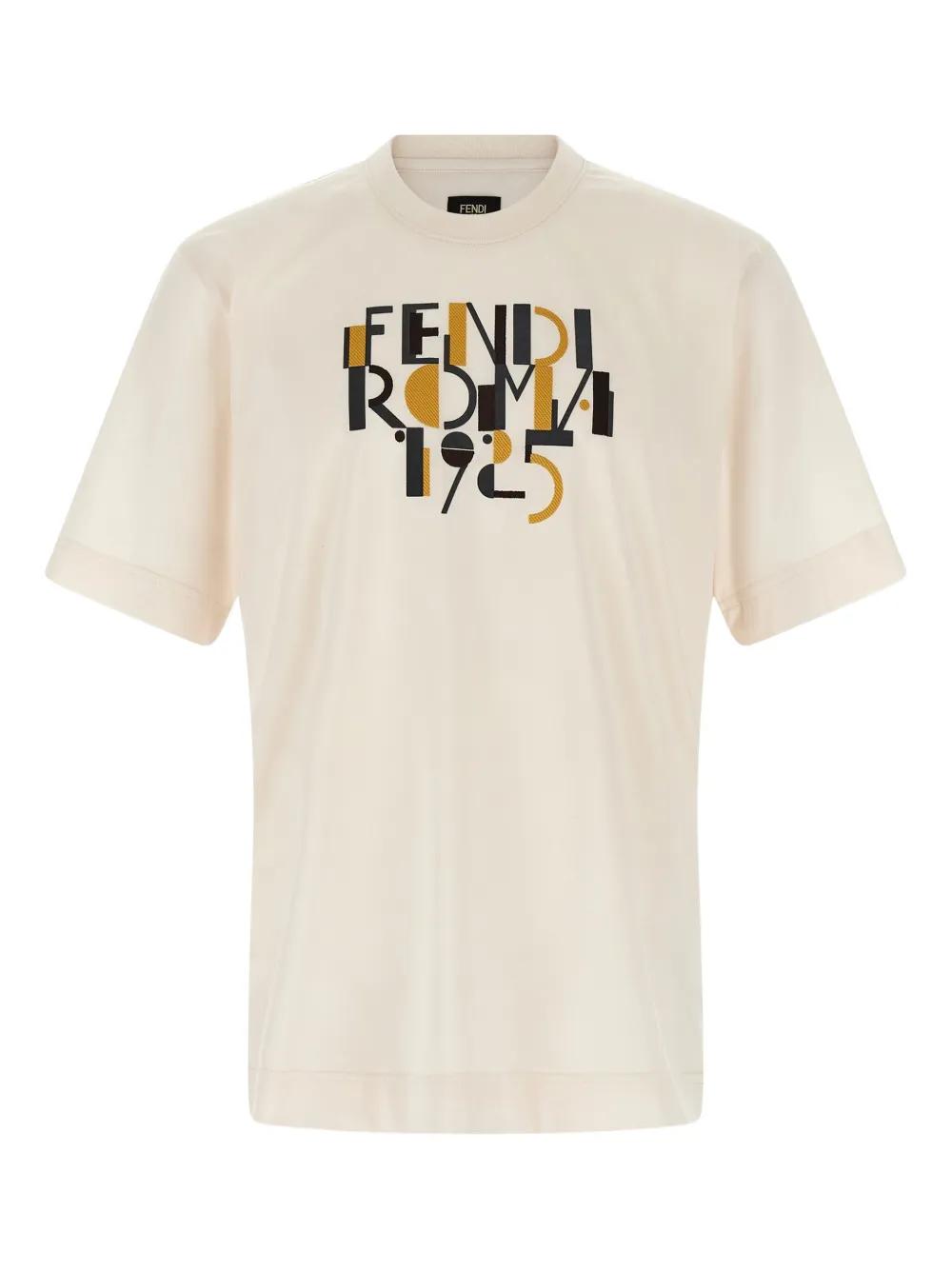 【FENDI】Short Sleeve T-Shirt/追跡+関税+全国送料込み Shirt Silk Multicolor | Fendi